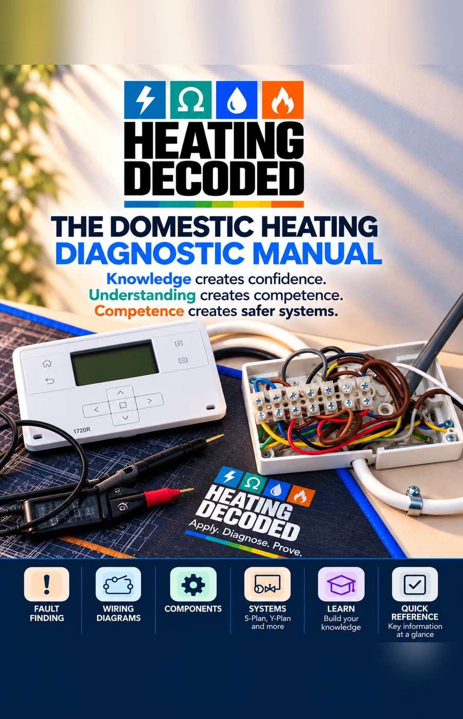 Front cover of The Domestic Heating Diagnostic Manual